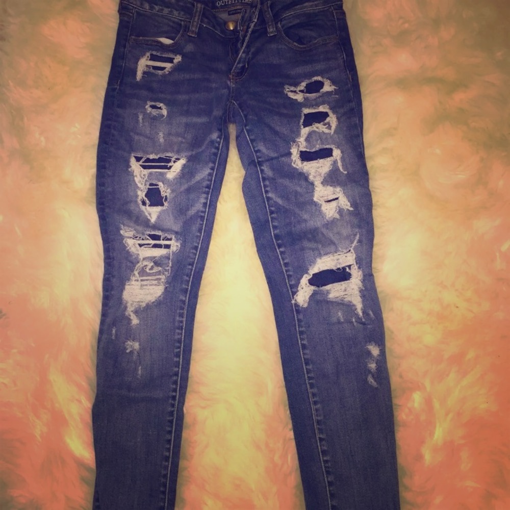 American eagle skinny jeans